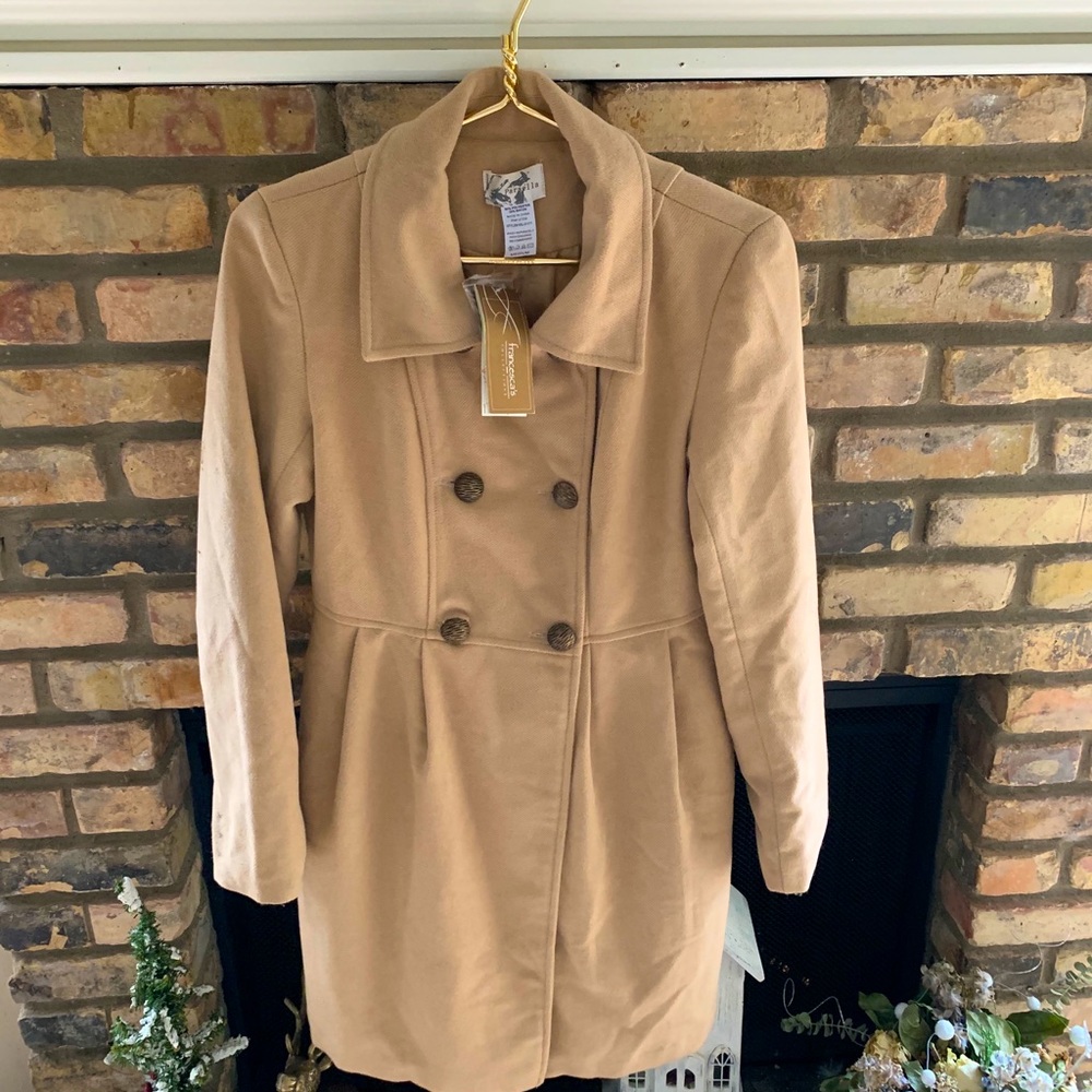 Francesca Collection Paraella Tan Coat